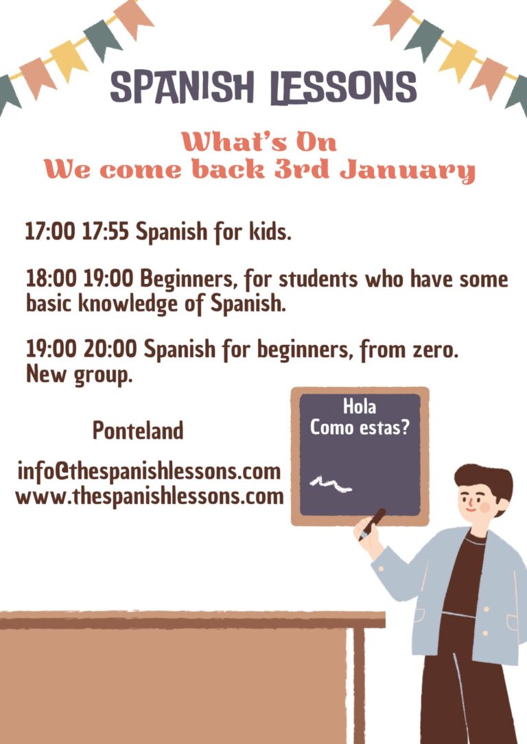Homepage » The Spanish Lessons